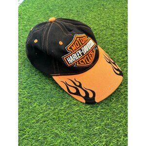 Harley-Davidson Flame Logo Snapback Hat